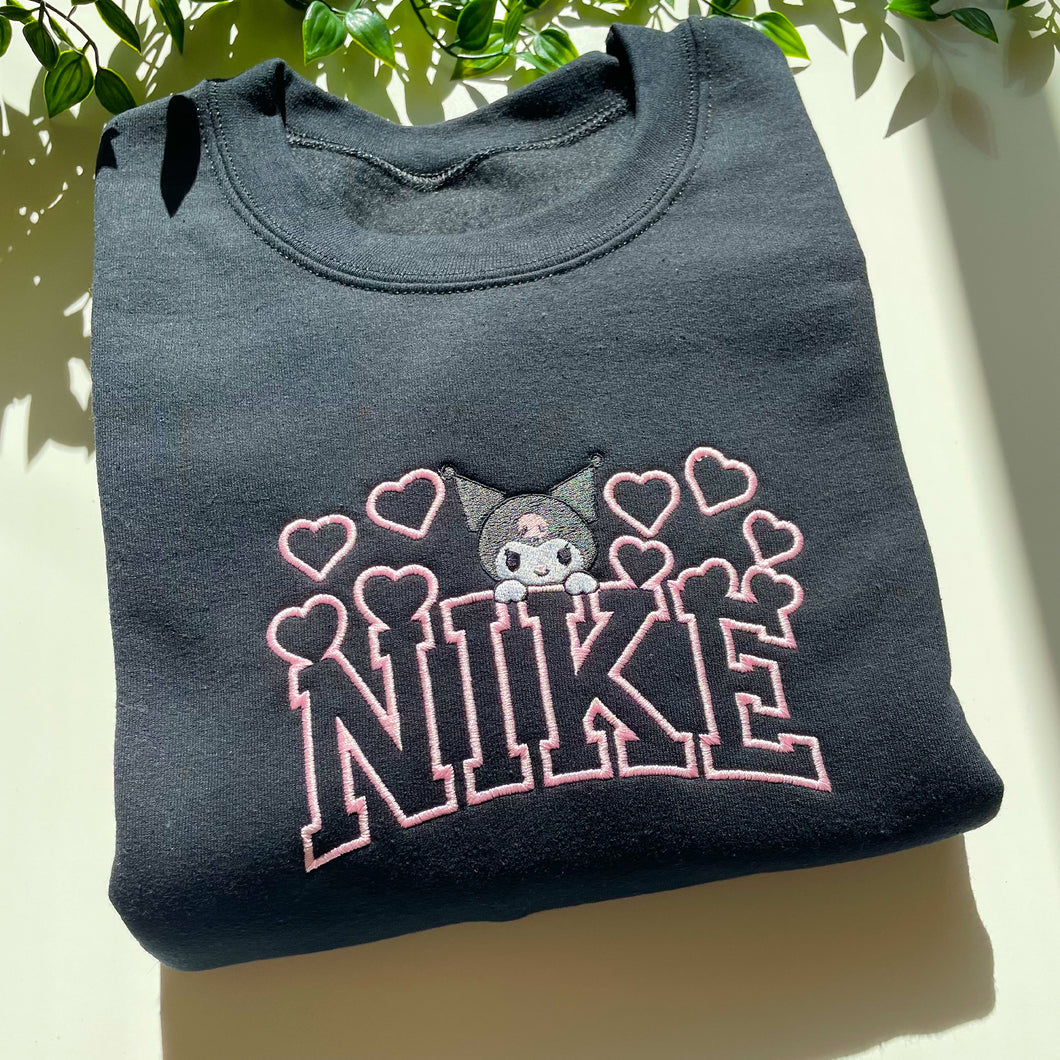 Kuromi Hearts Crewneck