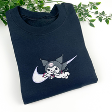 Load image into Gallery viewer, Kuromi Swoosh Crewneck
