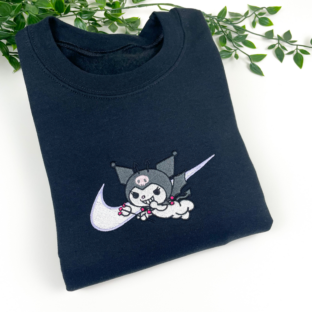 Kuromi Swoosh Crewneck