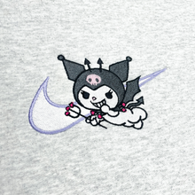 Load image into Gallery viewer, Kuromi Swoosh Crewneck
