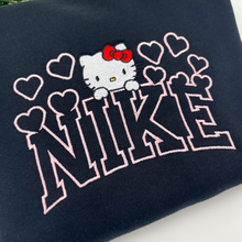 Load image into Gallery viewer, Kitty Hearts Crewneck
